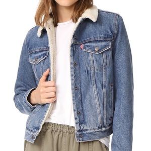 Levi’s Denim Original SHERPA Lined Jacket NW
